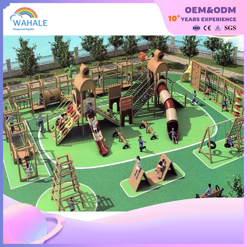 Scenic Area Outdoor Forest Theme Customized Children's Wooden Amusement Park Equipment Suppliers