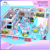 Blue And Pink Rope Rope Net Children's Indoor Amusement Park Dream Children's Castle Paradise