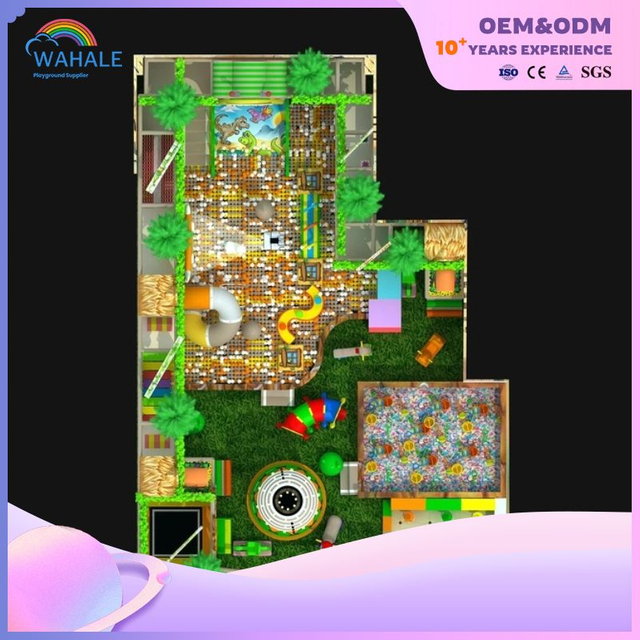 Dinosaur Theme Customized Indoor Playground Children's Sports Amusement Park Equipment