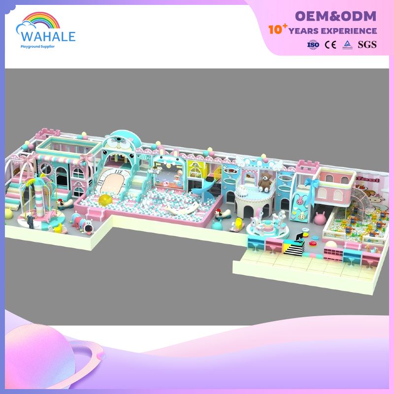 Indoor Children's Walking Area Soft Playground Amusement Park Children's Indoor Playground Equipment