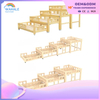 Solid Wood Baby Bed Single Bed Four-layer Combined Bed Equipment Wholesale