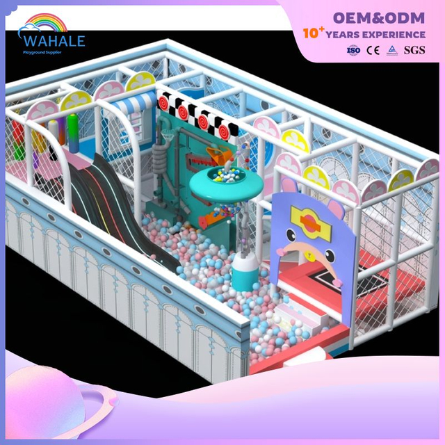 Trampoline Slide Original Equipment Manufacturer Children's Obstacles Indoor Children's Amusement Park