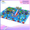 Deep Sea Maze Theme Indoor Custom Playground Blue Children's Amusement Park Equipment