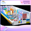 Custom Indoor Children's Maze Koko Cat Soft Play Equipment Indoor Playground Candy Themed Toddler Play Modules