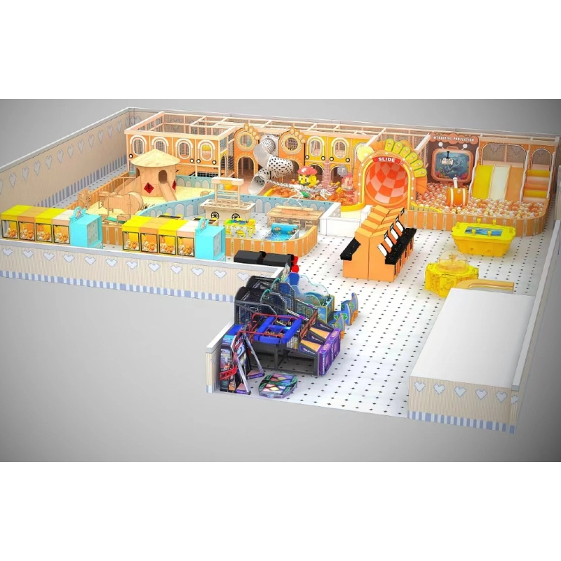 wo-story castle maze