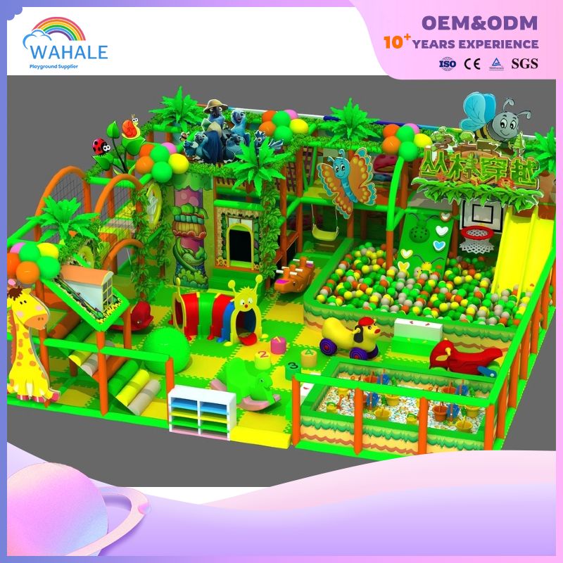 New Jungle Dinosaur Theme Indoor Amusement Park Children's Indoor Playground