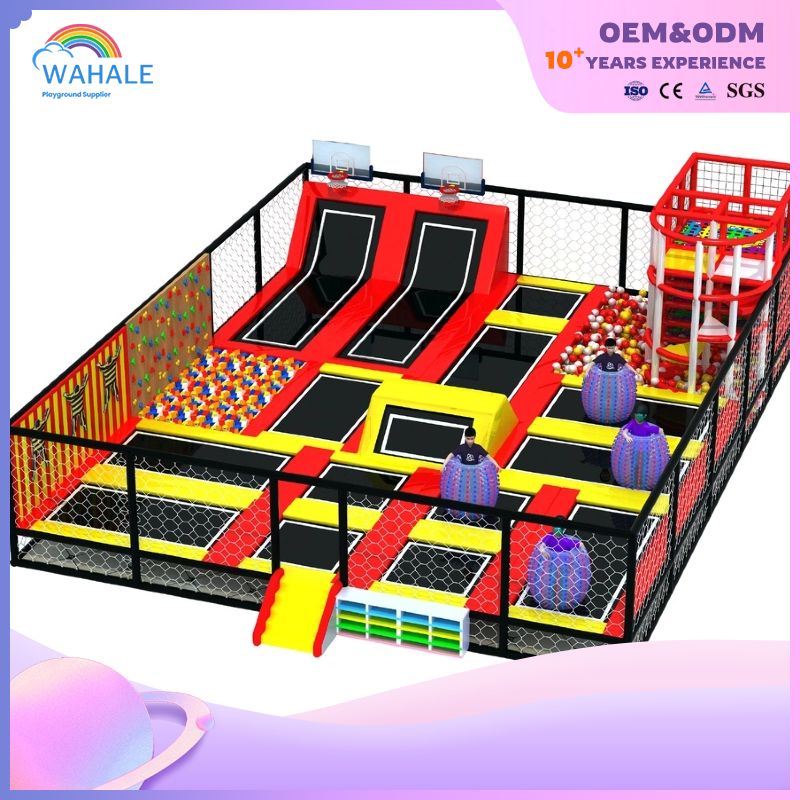 Happy Adventure Park Program Children Indoor Adventure Trampoline Park Manufacturers