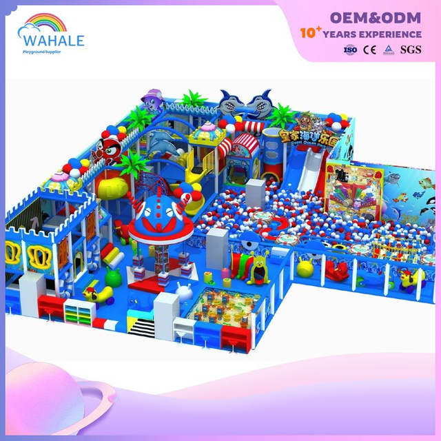 Ocean World City City موضوع أوشن تخصيص معدات Castle Park Park Park