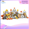 Park Outdoor Crown Modeling Custom Children's Orange Theme Playground Equipment Dealer