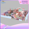 Shopping Mall Interior Pink Castle Shape Custom Children's Playground Equipment Suppliers