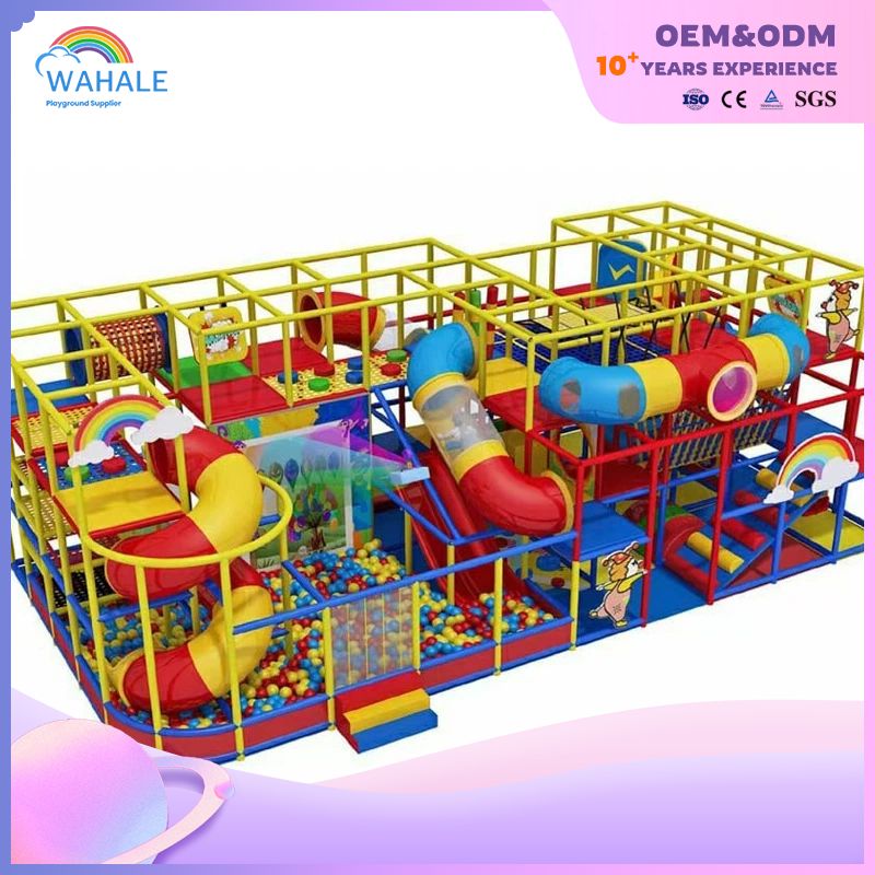 Color System Customized Children Parent-child Interactive Children Soft Outfit Playground Equipment Factory