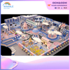 Children's Fantasy Purple Castle Theme Customized Indoor Playground Children Soft Installation Amusement Equipment Sale