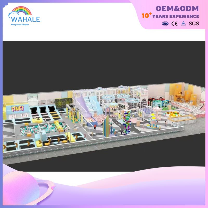 Custom Shopping Mall Indoor Fantasy Theme Playground Children's Soft Park Equipment Sale