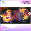 Scenic Spot Outdoor Color Flower Cartoon Shape Play Area Customized Children's Color Lighting Park