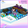 Undersea World Theme Customized Children's Indoor Playground Pirate Ship Children Soft Equipment