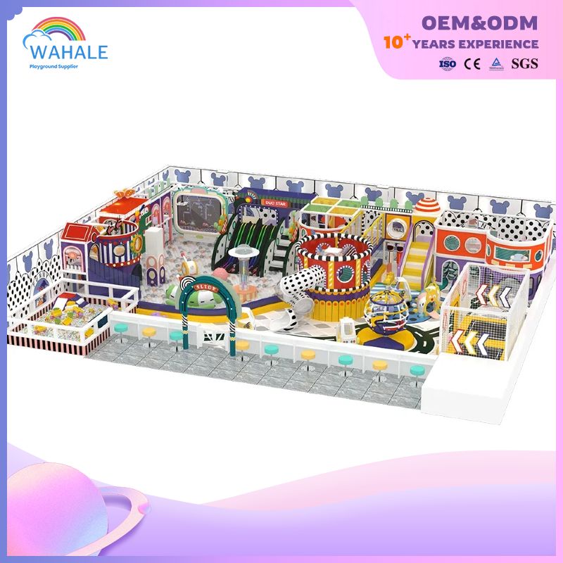 Mall Indoor Cartoon Theme Customized Children's Interactive Park Indoor Fantasy Soft Decoration Playground Suppliers
