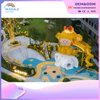 Community Outdoor Yellow Monkey Shape Custom Children's Amusement Park Outdoor Lighting Play Area