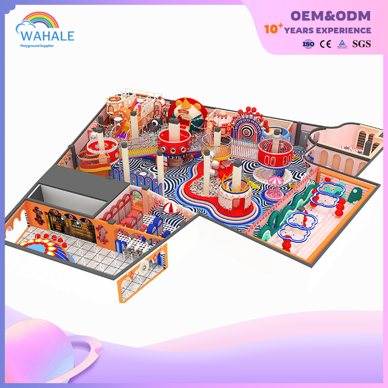 Sales Center Indoor Beijing Opera Theme Custom Soft Decoration Children's Playground Equipment Dealer