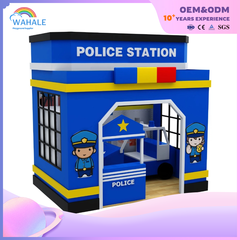 50 Square Meters Mall Indoor Children's Role-playing Scene Experience Playhouse Playground Equipment