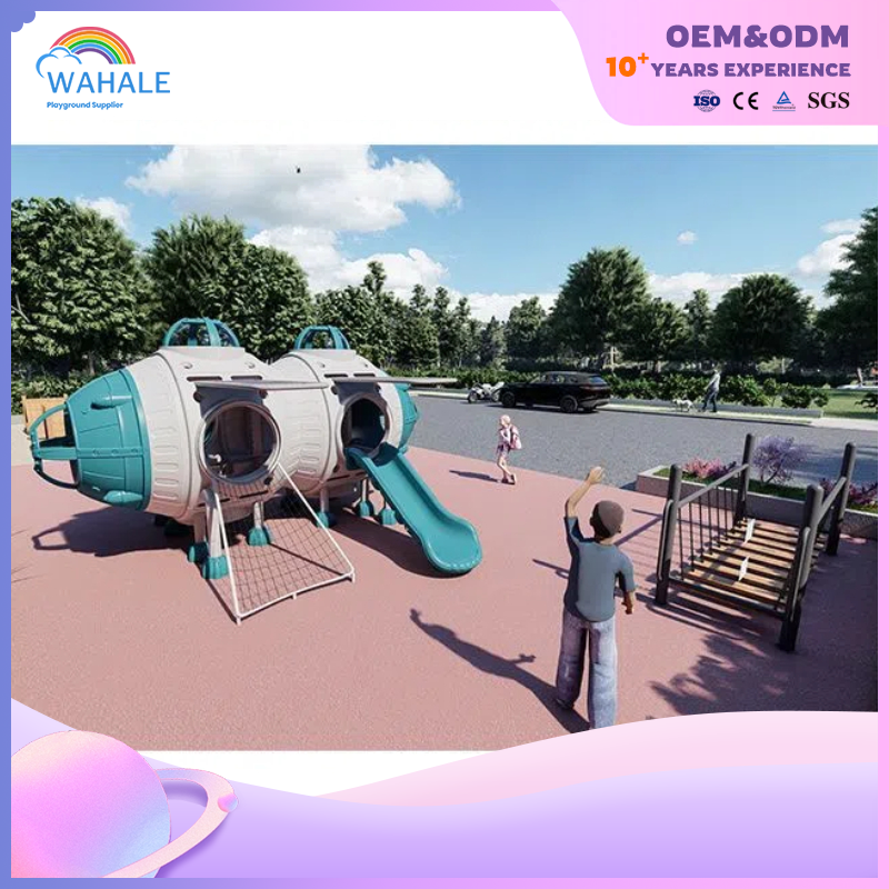 Community Outdoor Space Capsule Modeling Children's Playground Custom Equipment Wholesale