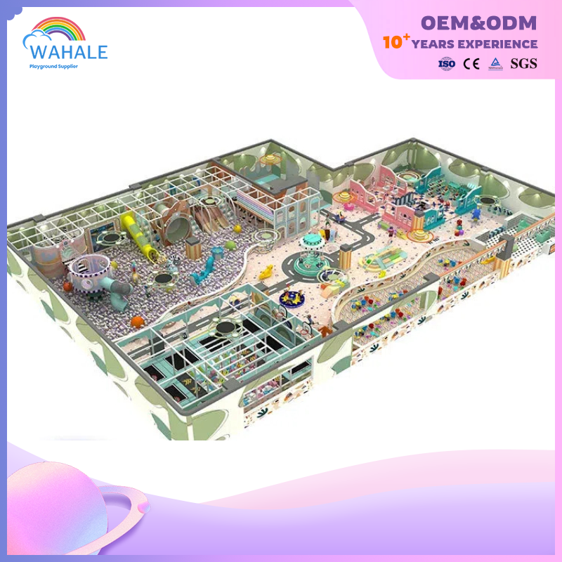 Shopping Mall Color Castle Theme Custom Soft Decoration Children's Playground Indoor Parent-child Interactive Park