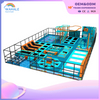 Sales Center Indoor Neon Color Trampoline Park Customized Children's Indoor Expansion Playground Equipment Dealer