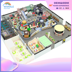 Cartoon Theme Customized Children's Kindergarten Indoor Soft Installation Playground Equipment Wholesale