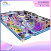 Mall Indoor Purple Children's Fun Candy Children Soft Set Parent-child Interactive Playground Equipment Suppliers
