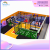 Indoor Children's Rubik's Cube Shape Custom Expansion Trampoline Park Video Game Theme Children's Playground