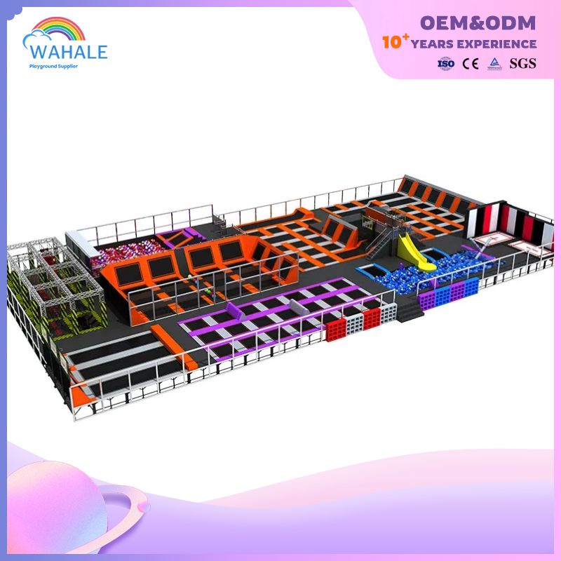 Children's Indoor Physical Training Trampoline Park Professional Custom Soft Sports Playground Equipment