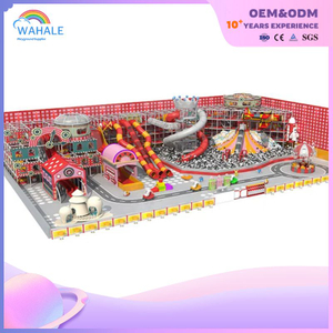 Red Department Custom Shopping Mall Indoor Soft Installation Playground Equipment Wholesale