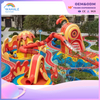 Community Outdoor Festive Rooster Shape Custom Children's Slide Playground Equipment