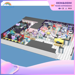 Mall Indoor Fantasy Castle Theme Customized Children's Soft Playground Equipment Wholesale