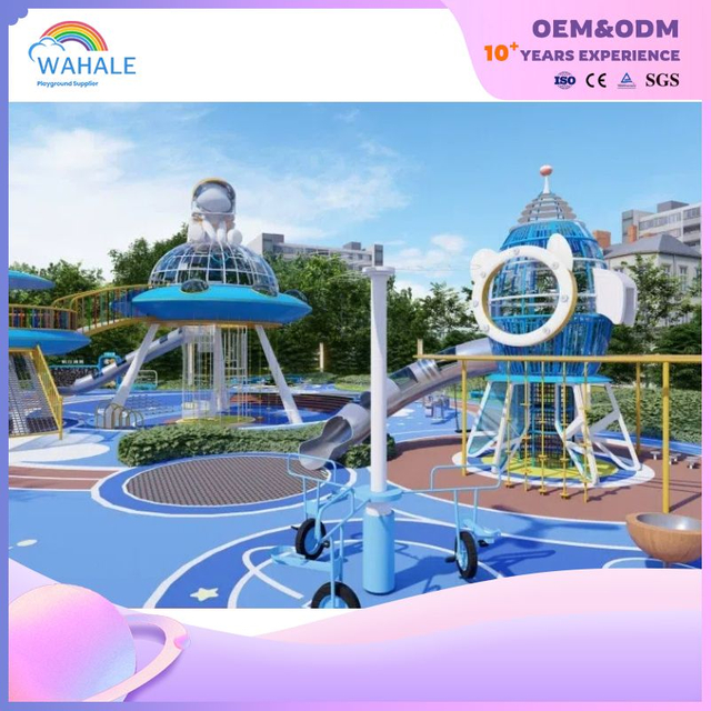 Park Outdoor Interplanetary Theme Customized Children's Playground Equipment Wholesale