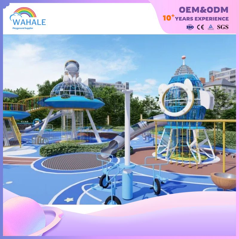 Park Outdoor Interplanetary Theme Customized Children's Playground Equipment Wholesale