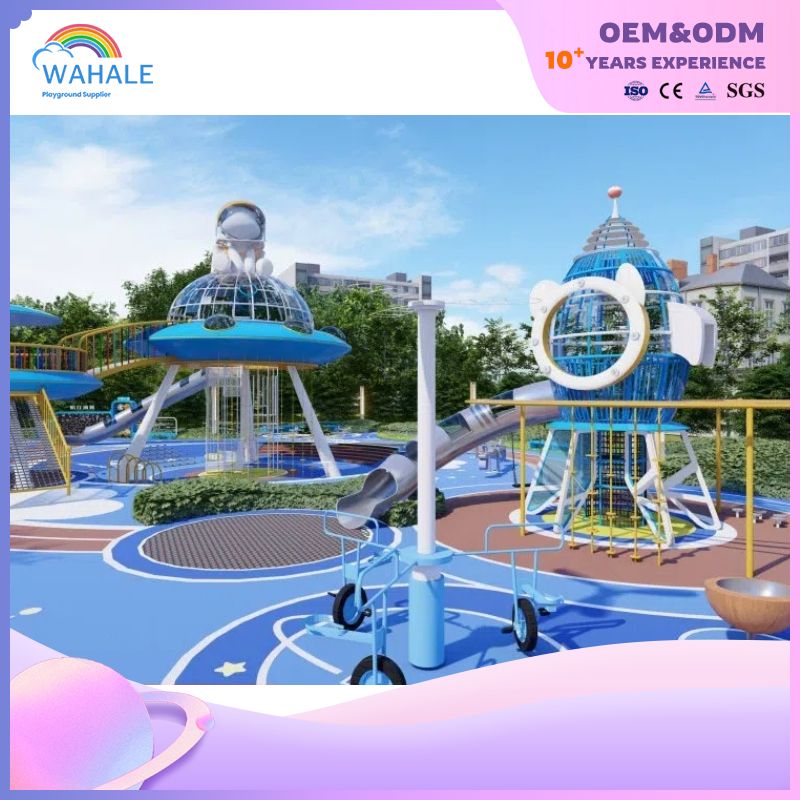 Park Outdoor Interplanetary Theme Customized Children's Playground Equipment Wholesale