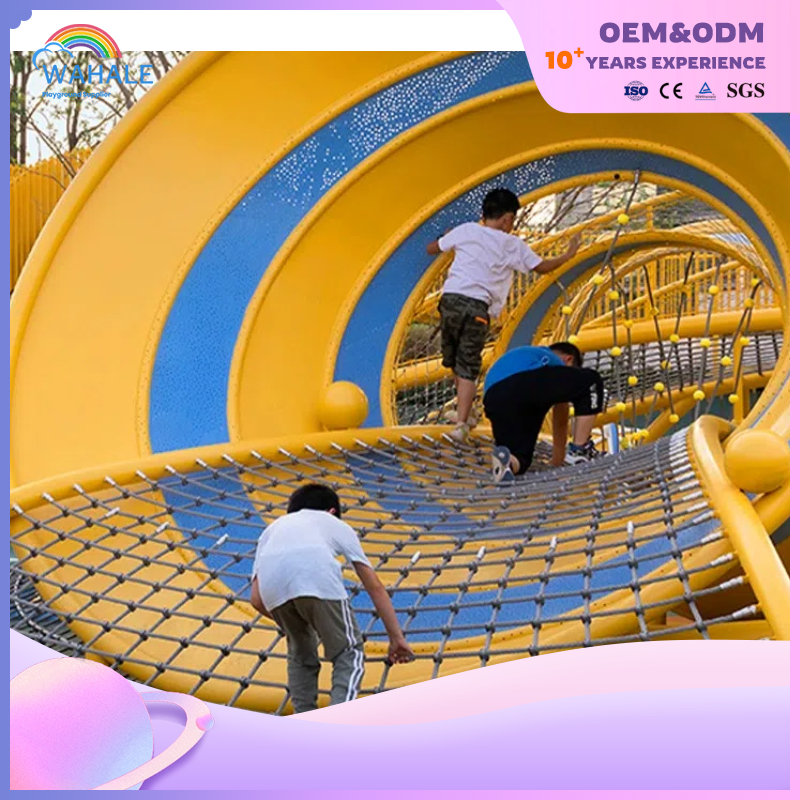 Scenic Spot Outdoor Space Theme Customized Children's Playground Equipment Suppliers