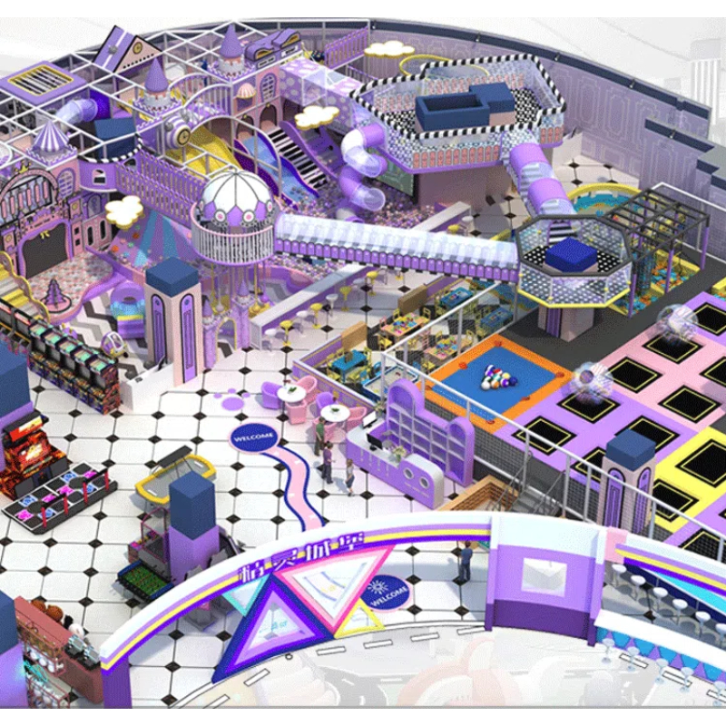 Inflatable bumper ball trampoline