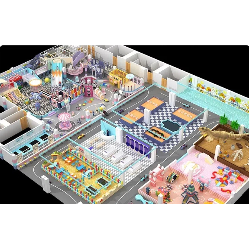 Color house theme maze