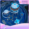 Scenic Area Outdoor Blue Space Capsule Modeling Custom Children's Unpowered Playground Equipment