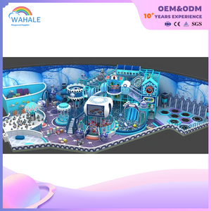 Sales Center Indoor Blue Ocean Theme Custom Soft Decoration Playground Equipment Dealer