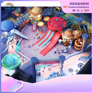 Space Theme Customized Children's Fantasy Soft Decoration Indoor Playground Equipment Manufacturer