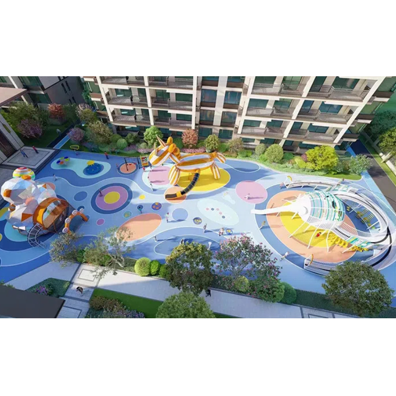 Unicorn fairy shape play area