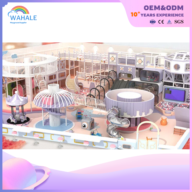 Mother And Baby Shop Indoor Dream Castle Theme Customized Children's Playground Equipment