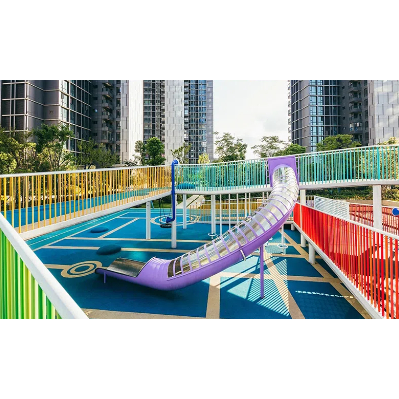 Black braid rope round swing