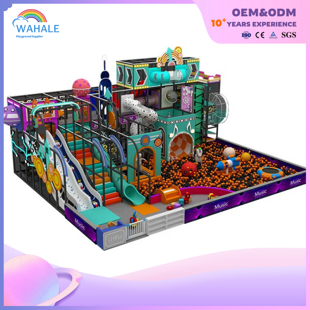 Kindergarten Indoor Bell Tower Modeling Custom Soft Decoration Children's Playground Equipment Dealer