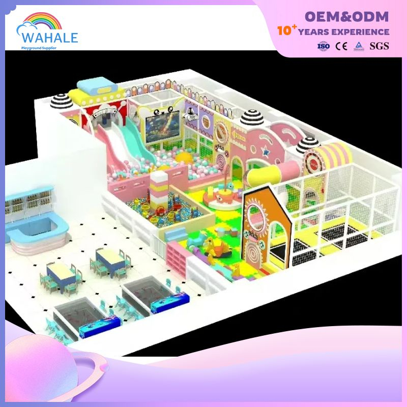 Early Education Center Indoor Fantasy Cartoon Theme Customized Parent-child Interactive Children's Playground Equipment