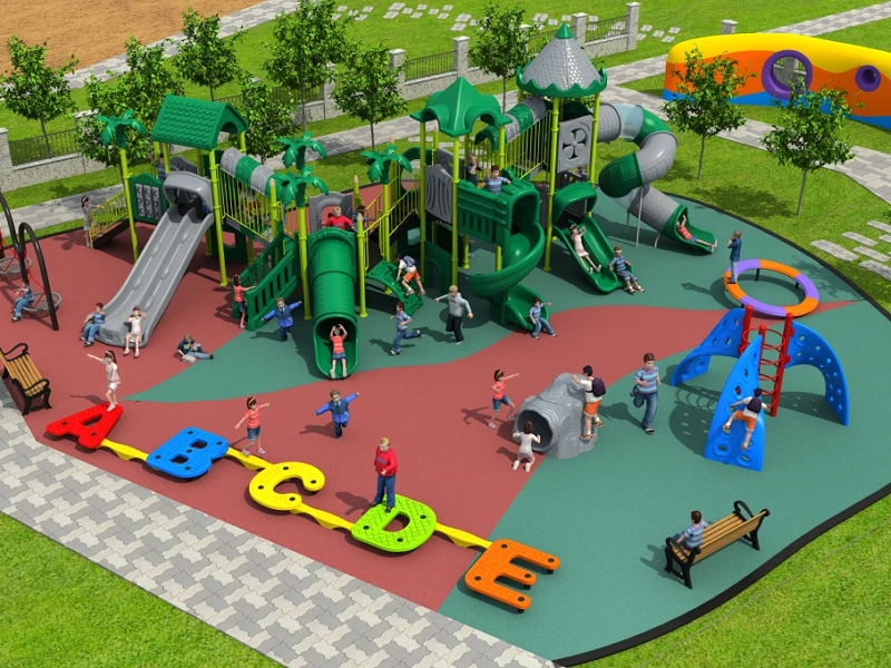 Outdoor playground equipment manufacturer17