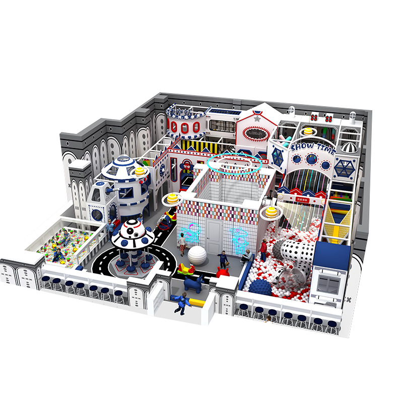 White flying saucer swing