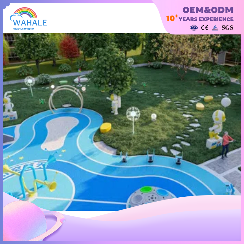 Scenic Spot Outdoor Flying Saucer Shape Children's Playground Customized Children's Space Theme Amusement Equipment Dealer